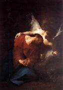 Paul Troger Christ Comforted by an Angel china oil painting reproduction